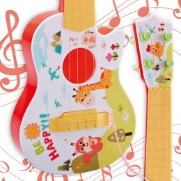 WOOPIE Gitara Akustyczna dla Dzieci Czerwona 43 cm Woopie