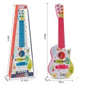 WOOPIE Gitara Akustyczna dla Dzieci Różowa 55 cm Woopie