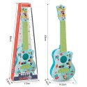 WOOPIE Gitara Akustyczna dla Dzieci Zielona 43 cm Woopie