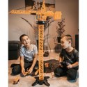 WOOPIE Dźwig Żuraw Zdalnie Sterowany 103 cm R/C Ciężarówka Koparka + 4 Akc. Woopie