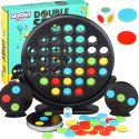 WOOPIE Gra Strategiczna Planszowa 3 w Linii Kropi Double Spot 6+ Woopie