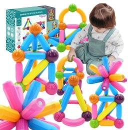 WOOPIE Magnetic Educational Construction Blocks Large Thick 38 pcs. Woopie