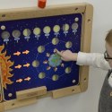 MASTERKIDZ Tablica Edukacyjna Fazy Księżyca Montessori Masterkidz