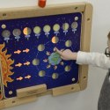 MASTERKIDZ Tablica Edukacyjna Fazy Księżyca Montessori Masterkidz