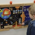 MASTERKIDZ Tablica Edukacyjna Ziemia Montessori Masterkidz