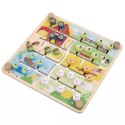 TOOKY TOY Interaktywna Tablica Edukacyjna Sorter Montessori Zwierzątka i Alfabet Tooky Toy