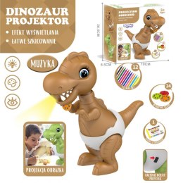 WOOPIE Dinozaur Projektor do Rysowania + Flamastry Woopie