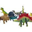 WOOPIE Zestaw Figurki Dinozaury 16 el. + Mata + Kuferek Woopie