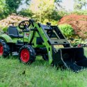 FALK Traktor CLAAS AVEC Zielony na Pedały z Przyczepką od 3 Lat FALK