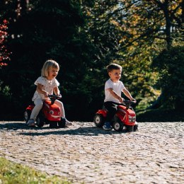 FALK Traktorek Baby Massey Ferguson Czerwony z Przyczepką + akc. Od 1 roku FALK