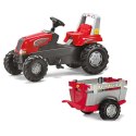 Rolly Toys RollyJunior RT - Traktor na pedały z przyczepą Junior 3-8 lat do 50kg Rolly Toys