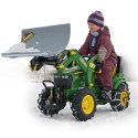 Rolly Toys rollyFarmtrac John Deere 7930 - Traktor na pedały z łyżką Zielony Rolly Toys