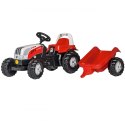 Rolly Toys rollyKid Steyr 6165 CVT Traktor na Pedały z Przyczepą Steyr Rolly Toys