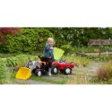 Rolly Toys rollyKid-X Traktor na Pedały czerwony z Łyżką i Przyczepą STEYR Czerwony Rolly Toys