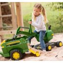 Rolly Toys RollyDigger John Deere Koparka samobieżna Jeździk - Zielony Rolly Toys