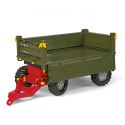 Rolly Toys rollyTrailer Przyczepa Rolly Multi dwuosiowa zielona Rolly Toys