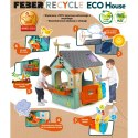 FEBER Domek ogrodowy Recycle Eco Segregacja Odpadów Zielona Energia Feber