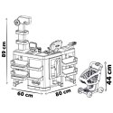 SMOBY Maximarket Wózek Elektroniczną Kasą ze Skanerem Waga i Lodówka Smoby