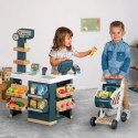 SMOBY Sklep Supermarket z Wózkiem Elektroniczną Kasą ze Skanerem Smoby