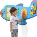 VIGA Drewniana Tablica Sensoryczna Manipulacyjna Samolot Certyfikat FSC Montessori Viga Toys