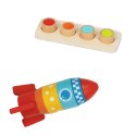 TOOKY TOY Box Pudełko XXL Montessori Edukacyjne 7w1 Sensoryczne 16-18 Mies. Tooky Toy