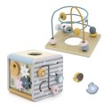 VIGA PolarB Activity Box Drewniane Edukacyjne Centrum Gier 5w1 kostka Viga Toys