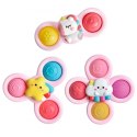 WOOPIE BABY Kosmiczny Spinner Pop-it Zabawka Sensoryczna Wymienne 3 szt Różowy. Woopie