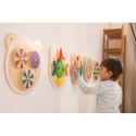 VIGA Drewniana Tablica Kolory Certyfikat FSC Montessori Viga Toys