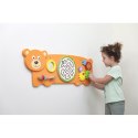 VIGA Tablica Sensoryczna Manipulacyjna Miś Certyfikat FSC Montessori Viga Toys