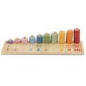 VIGA PolarB Drewniane Liczydło Sorter Nauka Liczb Montessori Viga Toys