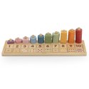 VIGA PolarB Drewniane Liczydło Sorter Nauka Liczb Montessori Viga Toys