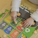 MASTERKIDZ Tablica Magnetyczna Segregowanie Odpadów Ciężarówka do Recyklingu Montessori Masterkidz