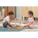 VIGA Drewniana Gra edukacyjna Logiczne koraliki 104 elementy Montessori Viga Toys