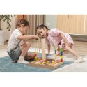 VIGA Drewniana Gra edukacyjna Logiczne koraliki 104 elementy Montessori Viga Toys