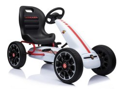 Gokart ABARTH Biały LEAN Sport