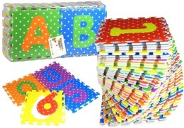 Puzzle Piankowe Kolorowe Alfabet i Cyferki 36 elementów LEAN Toys