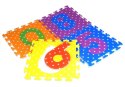 Puzzle Piankowe Kolorowe Alfabet i Cyferki 36 elementów LEAN Toys