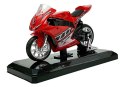 Sportowy Motocykl z Dźwiękami 1:18 4 Kolory LEAN Toys