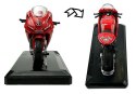 Sportowy Motocykl z Dźwiękami 1:18 4 Kolory LEAN Toys