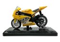 Sportowy Motocykl z Dźwiękami 1:18 4 Kolory LEAN Toys