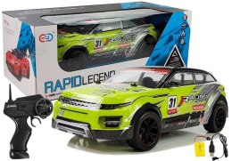 Zdalnie sterowane Autko Rajdowe 1:10 Zielone R/C LEAN Toys