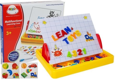 Tablica do rysowania z magnesami LEAN Toys