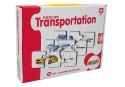 Puzzle Edukacyjne Układanka Transport 10 Połączeń LEAN TOYS