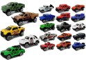 Zestaw Auta Terenowe Jeep Resoraki Różne Kolory 20 Sztuk LEAN Toys