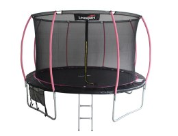 Trampolina LEAN Sport Max 10ft Czarno-Różowa LEAN Sport