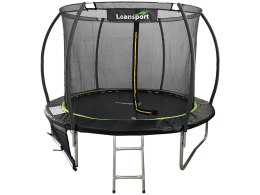 Trampolina LEAN Sport Max 6ft Czarno-Zielona LEAN Sport