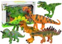 Zestaw Dinozaurów Figurki Modele 6 Sztuk Akcesoria LEAN Toys