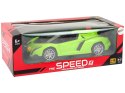 Zdalnie Sterowane Auto Sportowe R/C 1:18 Zielone LEAN Toys