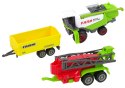 Zestaw Maszyn Rolniczych Pojazdów Farmerskich 6 sztuk Traktor LEAN Toys