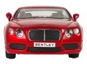 Samochód Bentley 1:24 Napęd Frykcyjny Czerwony LEAN Toys